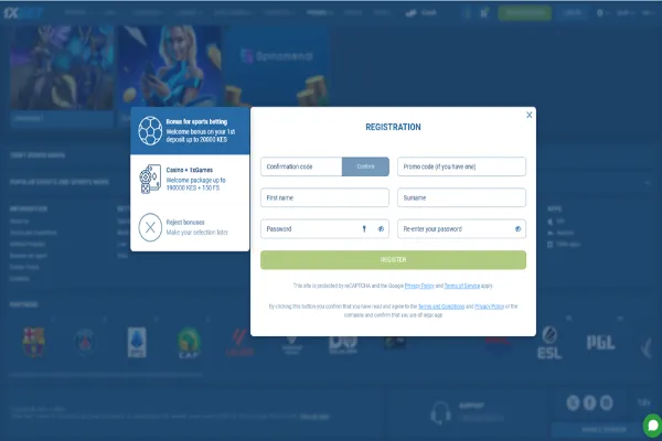 1xBet Promo Code Kenya